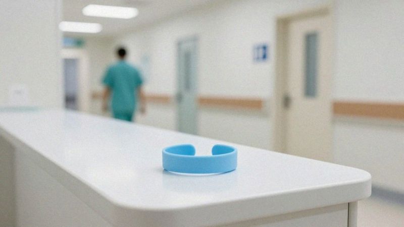 Jak niebieska opaska informuje służby medyczne?