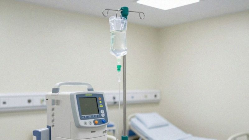 Jak wygląda infuzja dożylna noradrenaliny?