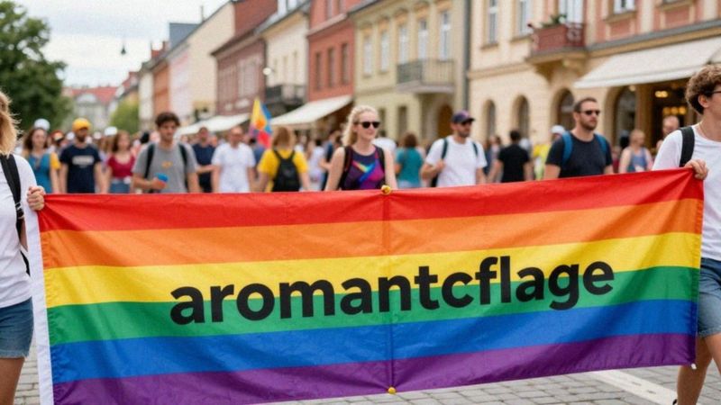 Gdzie flaga pojawia się podczas marszów dumy?