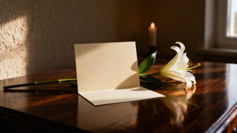 Co napisać po śmierci bliskiej osoby? Przewodnik po kondolencjach
