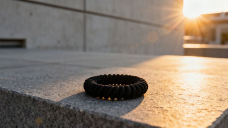 Co oznacza czarna gumka na ręce? Znaczenie i zastosowania