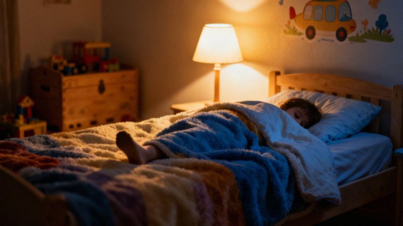 Drżenie nóg u dziecka podczas snu — przyczyny i kiedy się niepokoić?