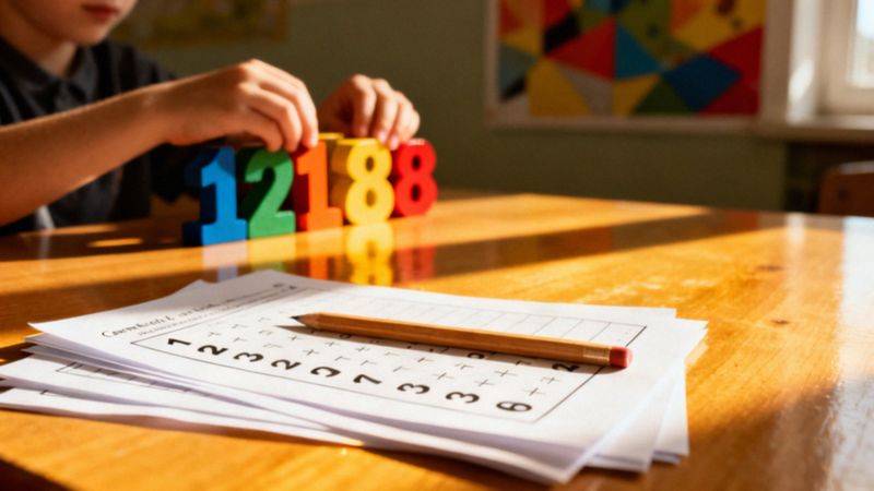 Ćwiczenia do wydruku dla dzieci z dyskalkulią — jak wspierać ich naukę?