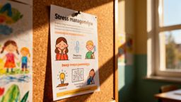 Jak radzić sobie ze stresem? Plakat edukacyjny z 25 strategiami