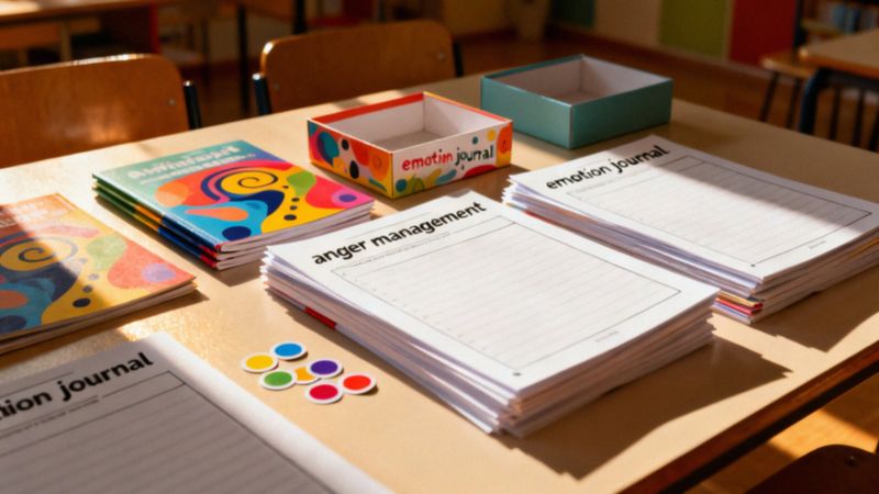 Jak radzić sobie ze złością? Karty pracy jako skuteczne narzędzie dla młodzieży